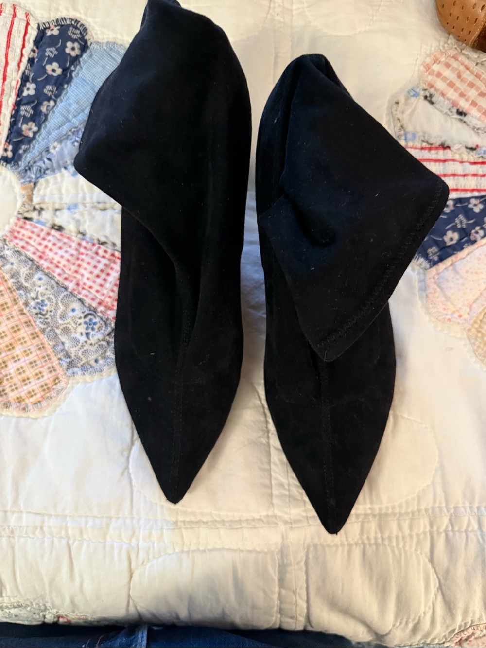 M. Gemi Black Sock Boots